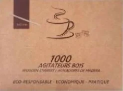 Agitateur Bois - Lot de 4 Boîtes de 10000 - Isap France