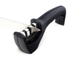 Aiguiseur de couteaux Noir 200x46x(H)75 mm - Hendi