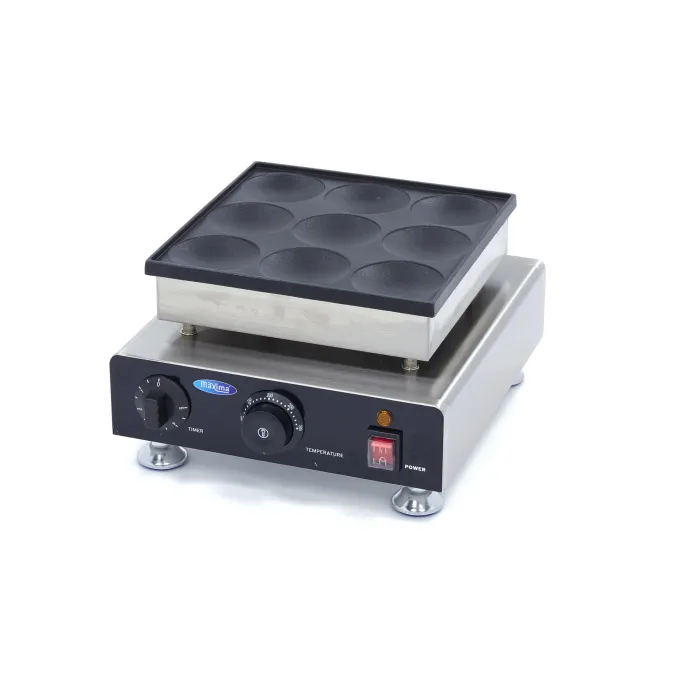 Appareil à Crêpes - 9 Crêpes - Ø8 cm Chacune - Maxima