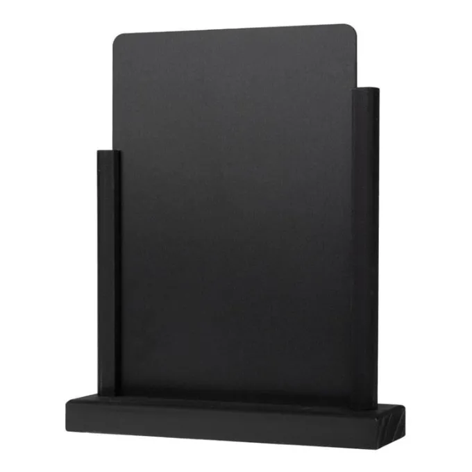 Ardoise de Table Élégante Noire A4 - Olympia