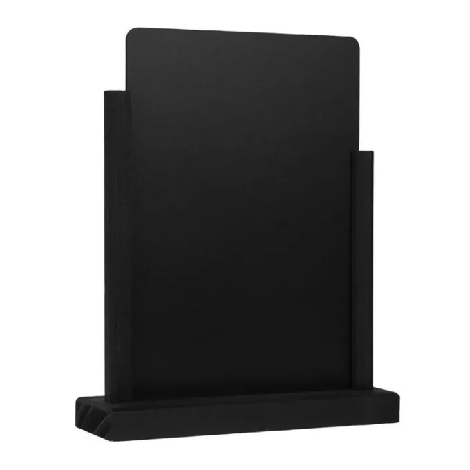 Ardoise de Table Élégante Noire A4 - Olympia