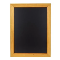 Ardoise murale cadre en bois Olympia - 450 x 600 mm
