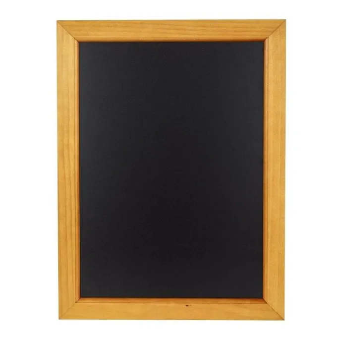 Ardoise murale cadre en bois Olympia - 450 x 600 mm