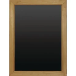 Ardoise murale cadre en bois Olympia - 450 x 600 mm