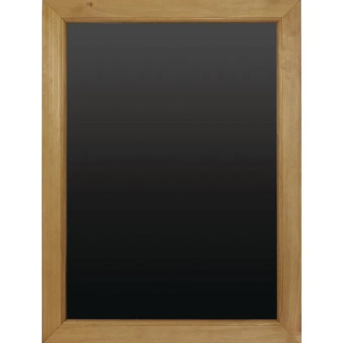 Ardoise murale cadre en bois Olympia - 450 x 600 mm