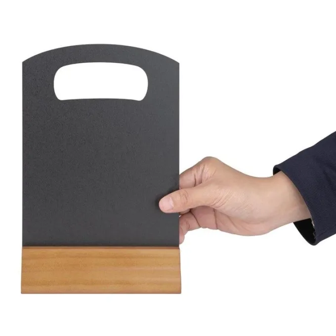 Ardoises de table en mélamine Olympia - 225 x 120 mm