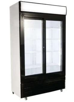 Armoire à Boisson 2 Portes Vitrées Coulissantes 750 L - Combisteel