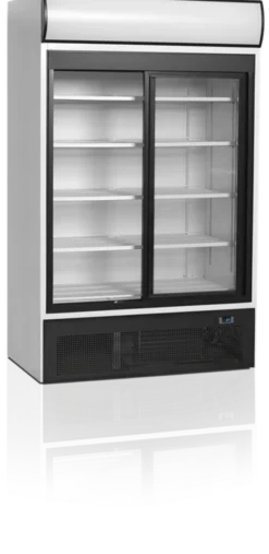Armoire à Boissons Professionnelle Vitrée 2 Portes FSC1200S - TEFCOLD
