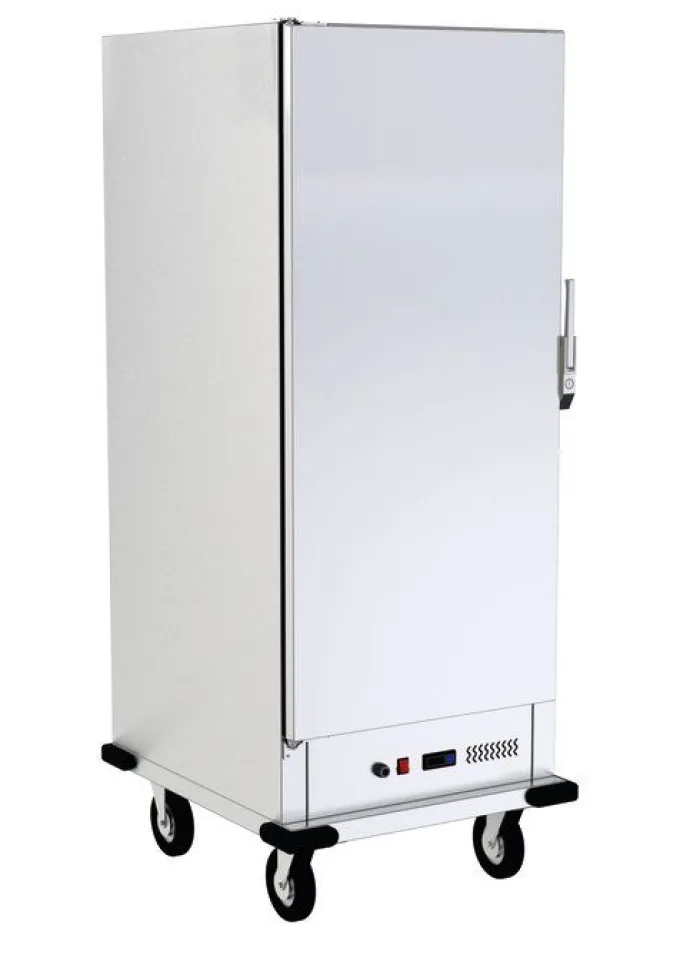Armoire chaude en acier inoxydable de 230 volts pour 11 casseroles GN 2/1 ou 22 bacs GN 1/1 - Pujadas