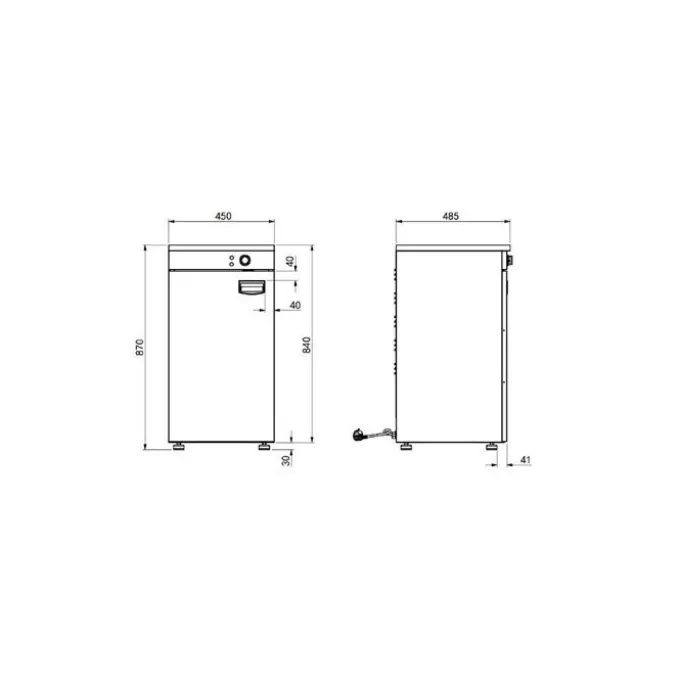 Armoire Chauffante 45-60 Assiettes - Combisteel
