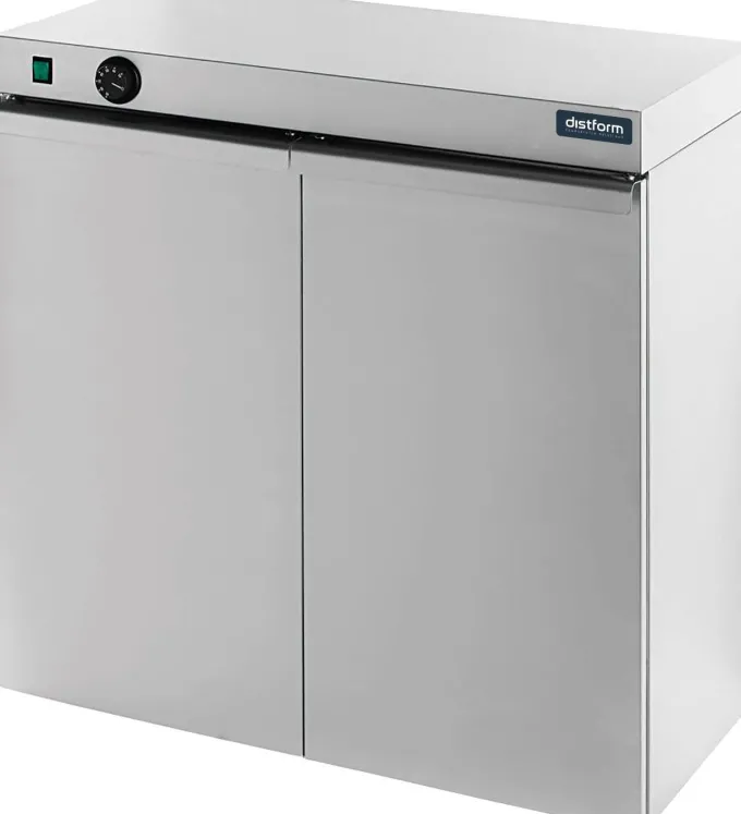Armoire Chauffante Double Simple pour 120 Assiettes - Distform