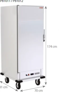 Armoire Chauffante - Inox - 22 GN 2/1 ou 44 GN 1/1 - Pujadas