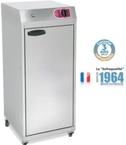 Armoire chauffante ventilée - 5 bacs GN 2/3 - Sofraca