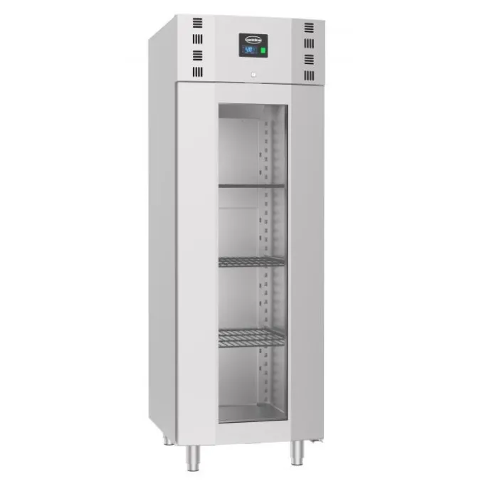 Armoire congélateur - Inox vitrée 700 litres - Combisteel