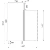 Armoire Congélateur Professionnel inox - 1200 litres - Combisteel