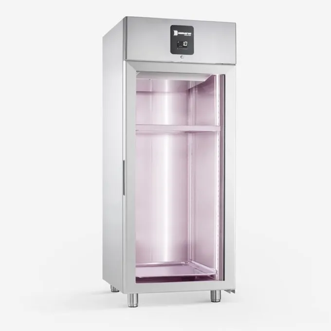 Armoire de Maturation et Affinage à Viande avec Barre 876 L Porte Vitrée - Deluxe Meat - Samaref