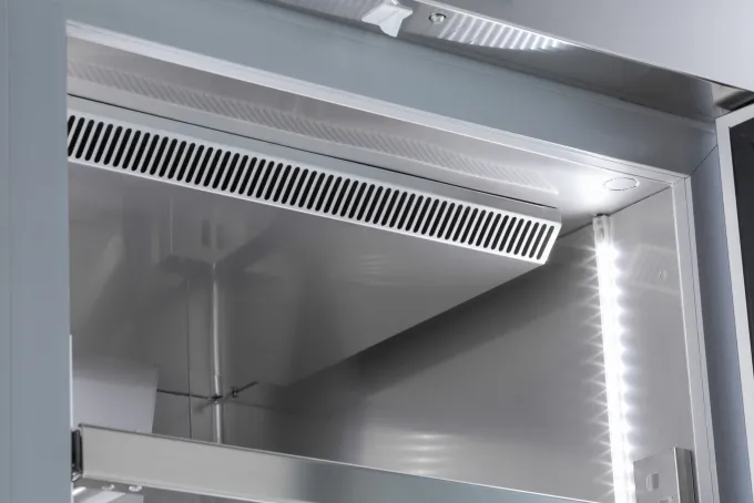 Armoire de Maturation et Affinage à Viande Noire avec Barre 630 L Porte Vitrée - Deluxe Meat - Samaref