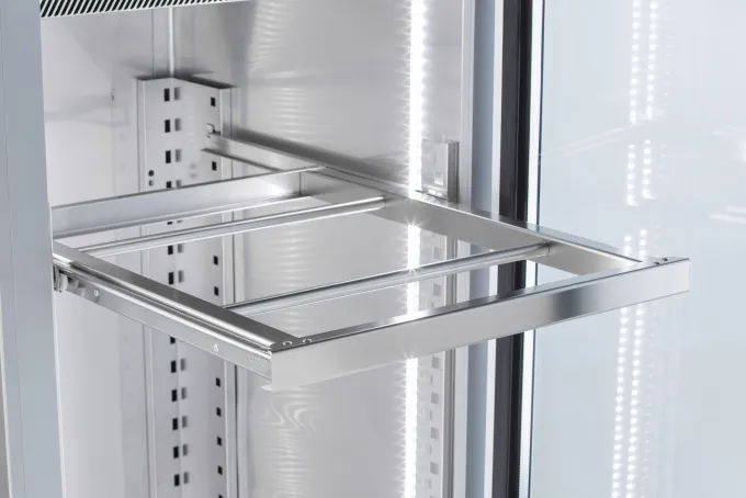 Armoire de Maturation et Affinage à Viande Noire avec Barre 630 L Porte Vitrée - Deluxe Meat - Samaref