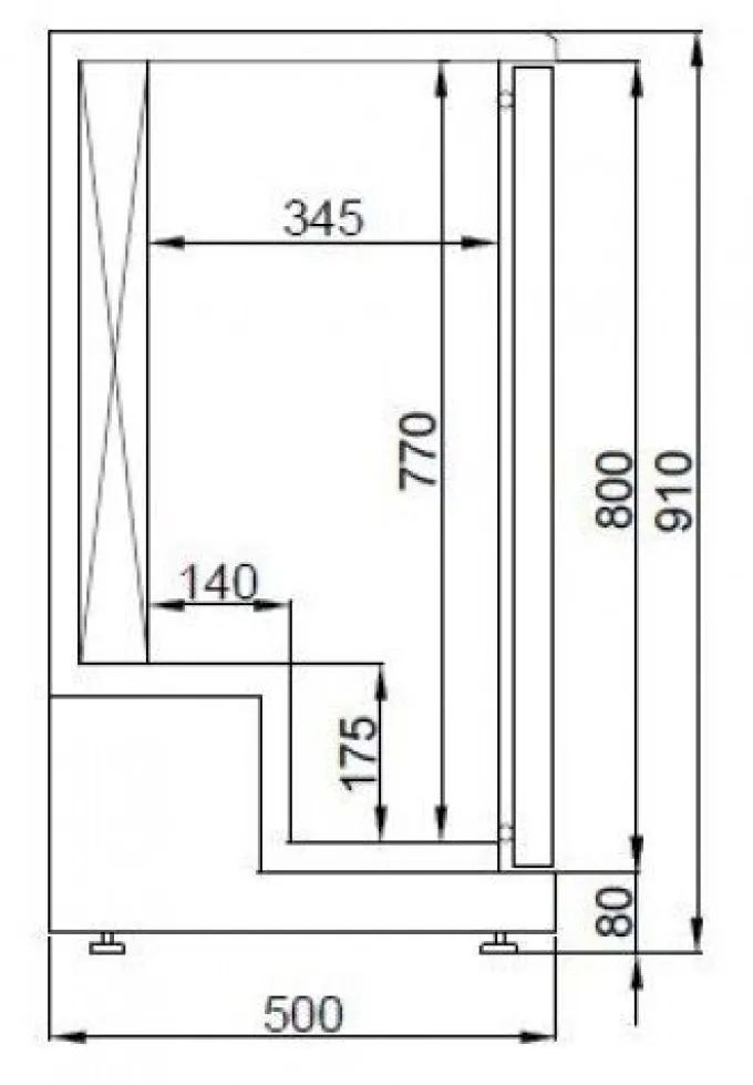 Armoire de Maturation à Viande - 198 L - Combisteel