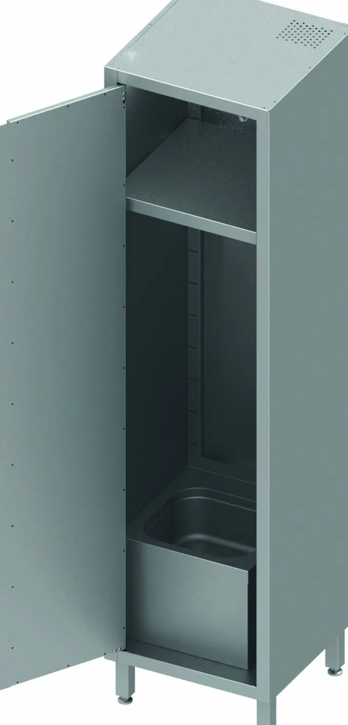 Armoire Haute Inox Avec Lave Mains - Hauteur 2000 mm - Stalgast