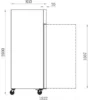 Armoire Négative 650 L - 1 Porte - Série Star GN 1/1 - AFI Collin Lucy