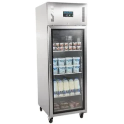 Armoire Positive Vitrée à Roulettes - 600L - Polar
