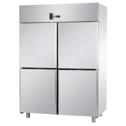 ARMOIRE PÂTISSIÈRE 4 PORTILLONS PLEINS - DOUBLE TEMPÉRATURE VENTILÉ - 1400 LITRES - Isotech