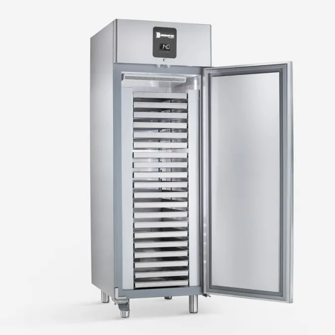Armoire Réfrigérée à Chocolat Professionnelle - Acier Inox - 630 L - Porte Pleine - Samaref