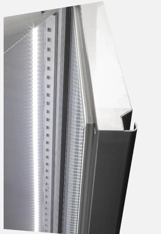 Armoire Réfrigérée à Chocolat Professionnelle - Acier Inox - 630 L - Porte Pleine - Samaref