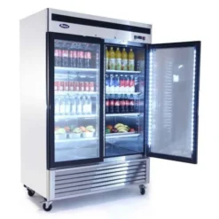 Armoire réfrigérée 1300 Litres - Négative vitrée - Atosa
