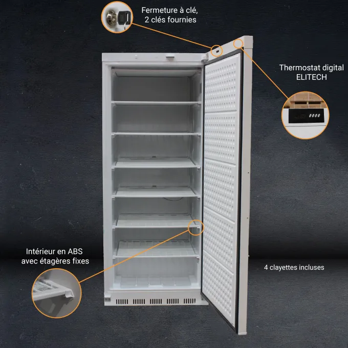 Armoire Réfrigérée Negative 600 L - Blanche - L2G