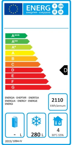 Armoire Réfrigérée Négative 410 L - Atosa