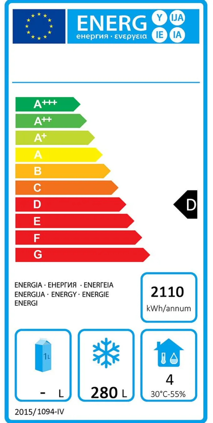 Armoire Réfrigérée Négative 410 L - Atosa