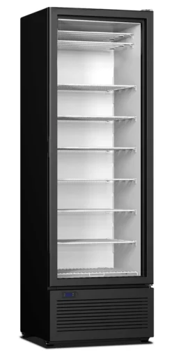 Armoire Réfrigérée Négative noire Porte Vitrée 400 L - Combisteel