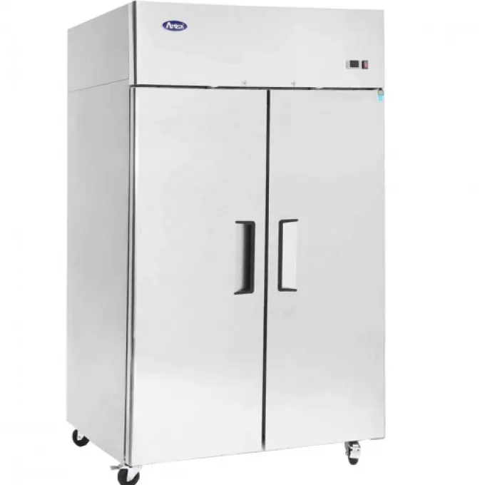 Armoire Réfrigérée Négative 2 Portes Roulettes 900 L - Atosa
