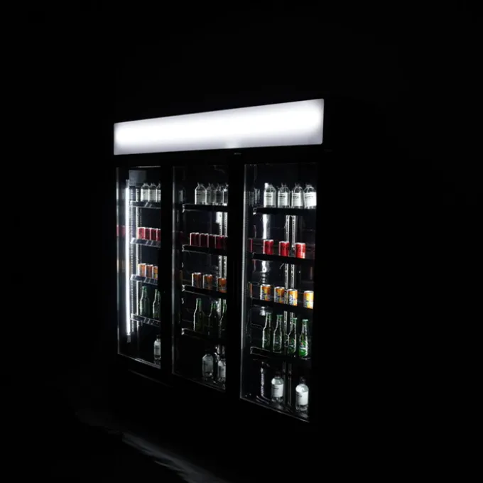 Armoire Réfrigérée 3 Portes en Verre - Combisteel