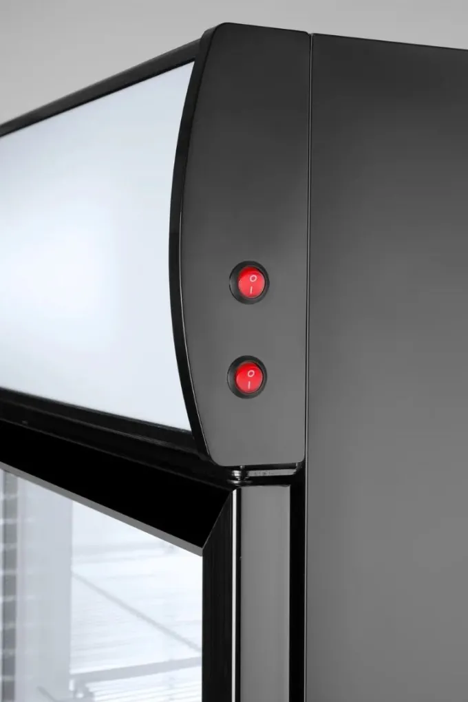Armoire réfrigérée porte vitré 313L Arktic - Hendi