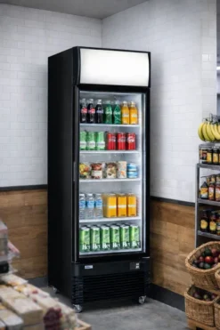 Armoire réfrigérée porte vitré 313L Arktic - Hendi