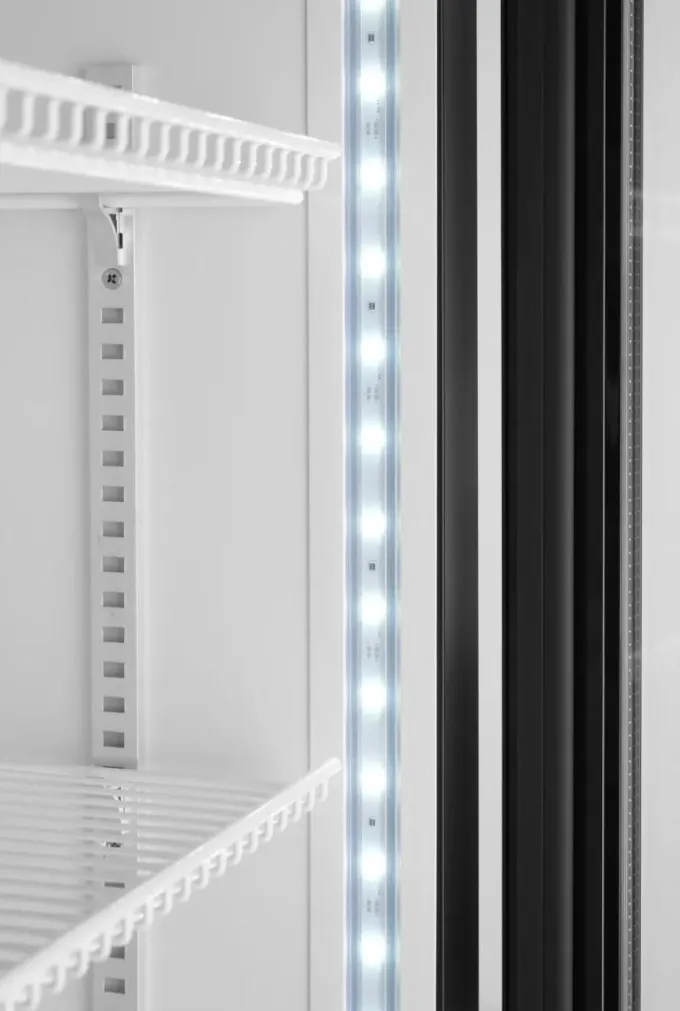 Armoire réfrigérée porte vitré 313L Arktic - Hendi