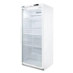 Armoire Réfrigérée Positive en Inox - Porte Vitrée - 400 L - Couleur Blanc - Sofraca