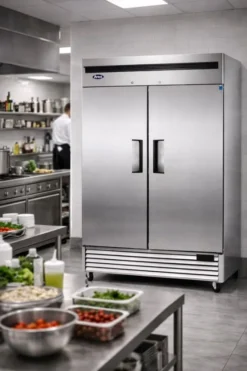 Armoire Réfrigérée Positive Inox 2 Portes - 1300 L - Atosa