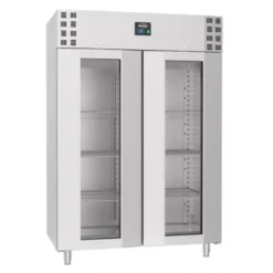Armoire réfrigérée positive inox 1400 L - Porte vitrée - Combisteel