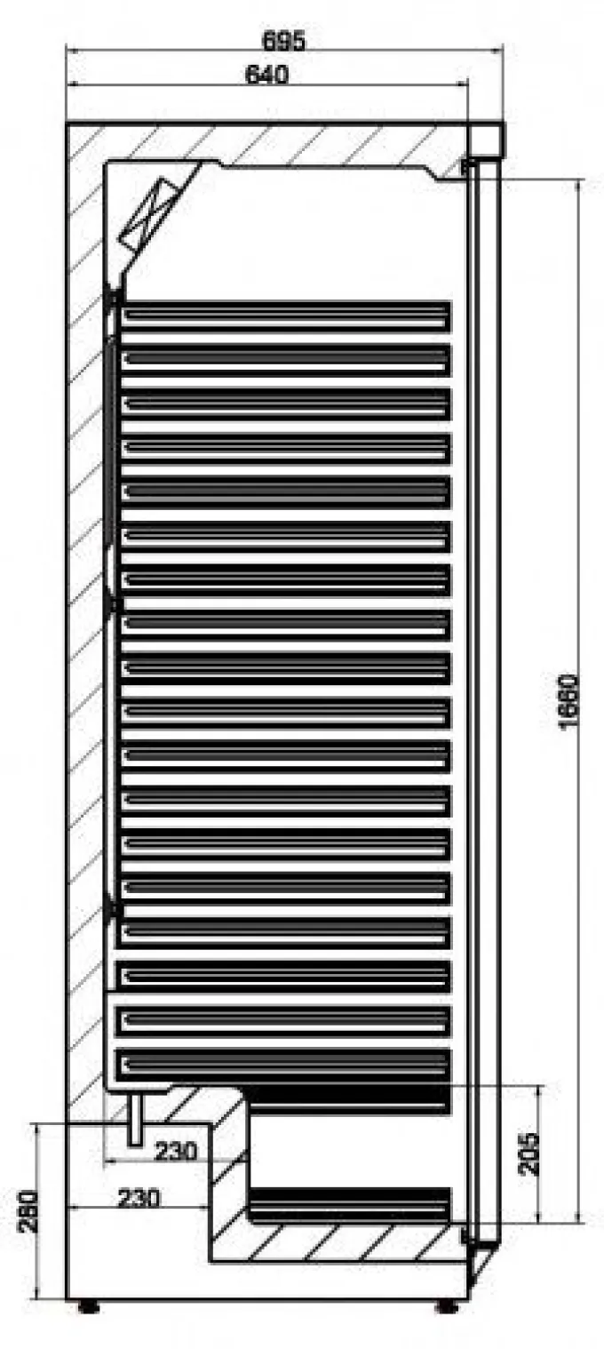Armoire réfrigérée positive 570 L inox - Combisteel