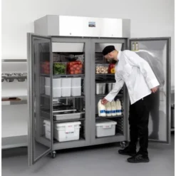 Armoire Réfrigérée Positive 2 Portes Série U 1 400 Litres - Polar