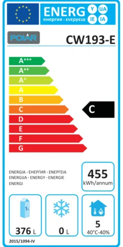 Armoire Réfrigérée Positive 2 Portillons 600 L - Polar