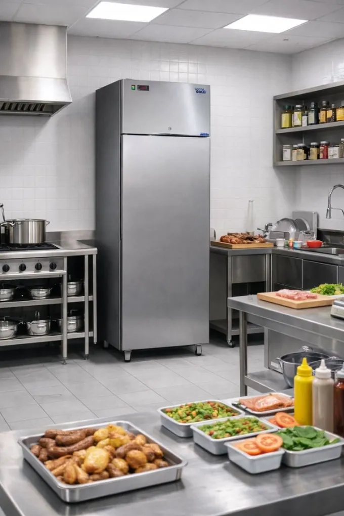 Armoire Réfrigérée Positive - Porte Pleine - 270 L - Sofraca