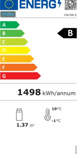 Armoire réfrigérée positive 2 portes 1200 litres - Polar
