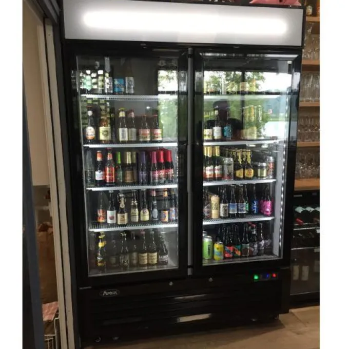 Armoire Réfrigérée Professionnelle Positive Vitrée 1270 Litres - Atosa