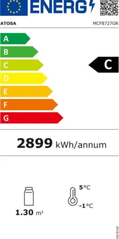 Armoire Réfrigérée Professionnelle Positive Vitrée 1270 Litres - Atosa
