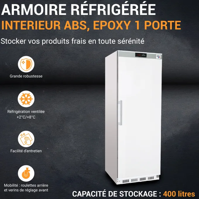Armoire Réfrigérée Professionnelle Blanche L2G